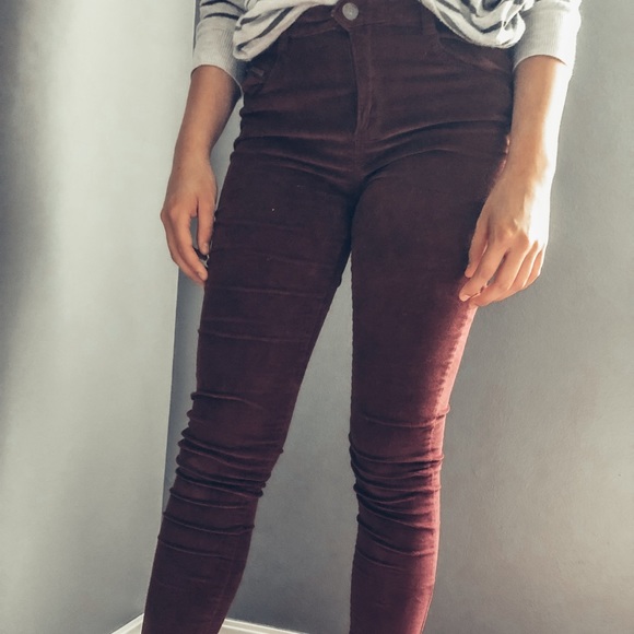 Maroon jeans - Picture 2 of 4